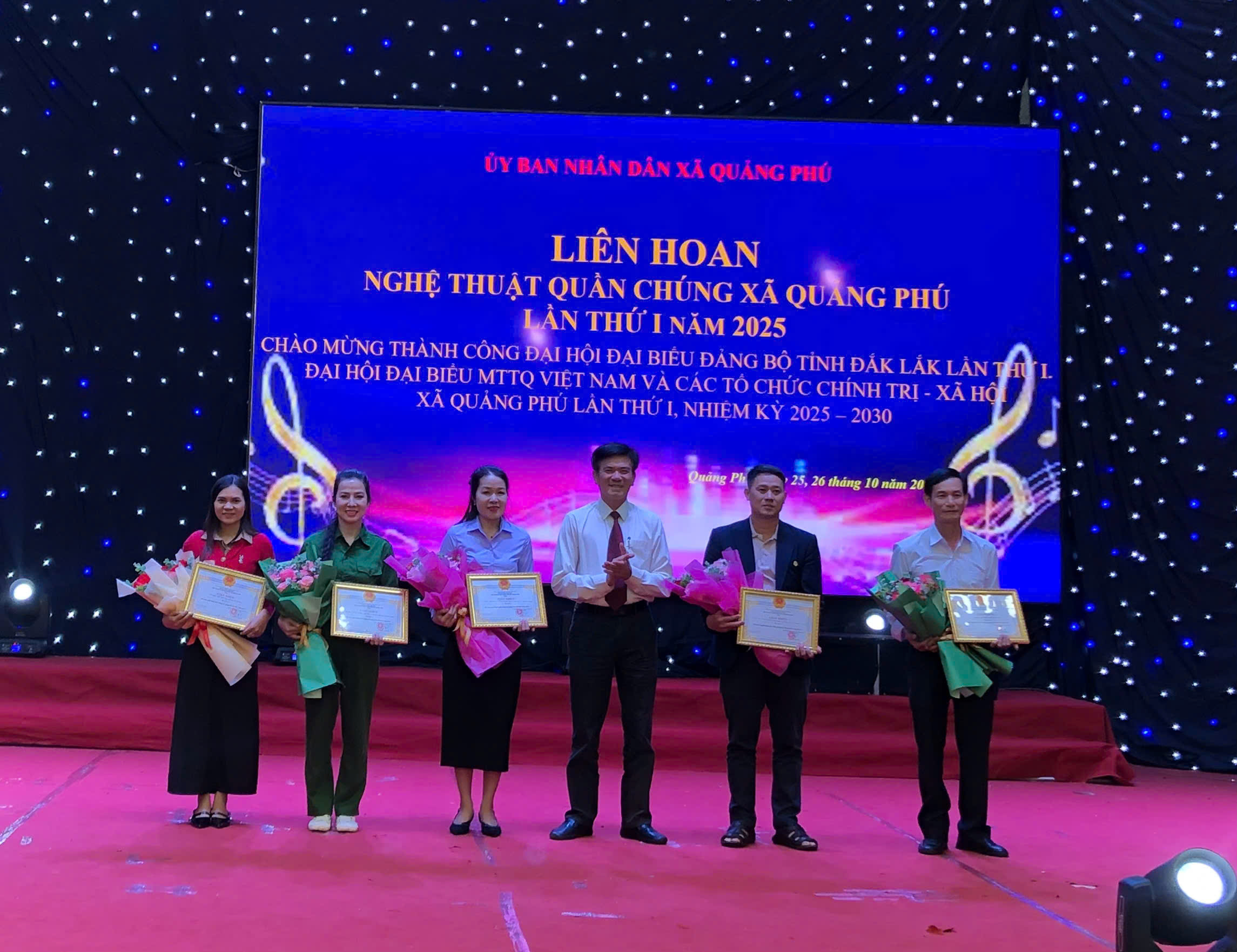Liên hoan nghệ thuật quần chúng xã Quảng Phú, tỉnh Đắk Lắk lần thứ I năm 2025